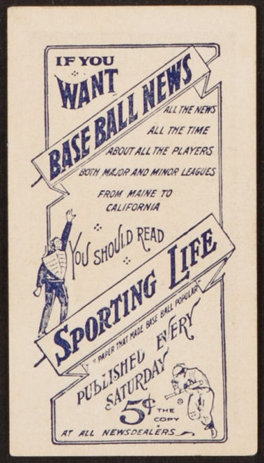 M116 Sporting Life Baseball News